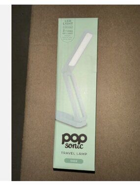 Pop Sonic Collapsible & Adjustable Desk & Travel Lamps-Sage-NEW-H500467